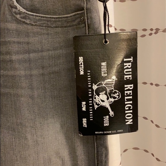 True Religion Rocco Relaxed No Flap Skinny Jeans - Picture 2 of 16